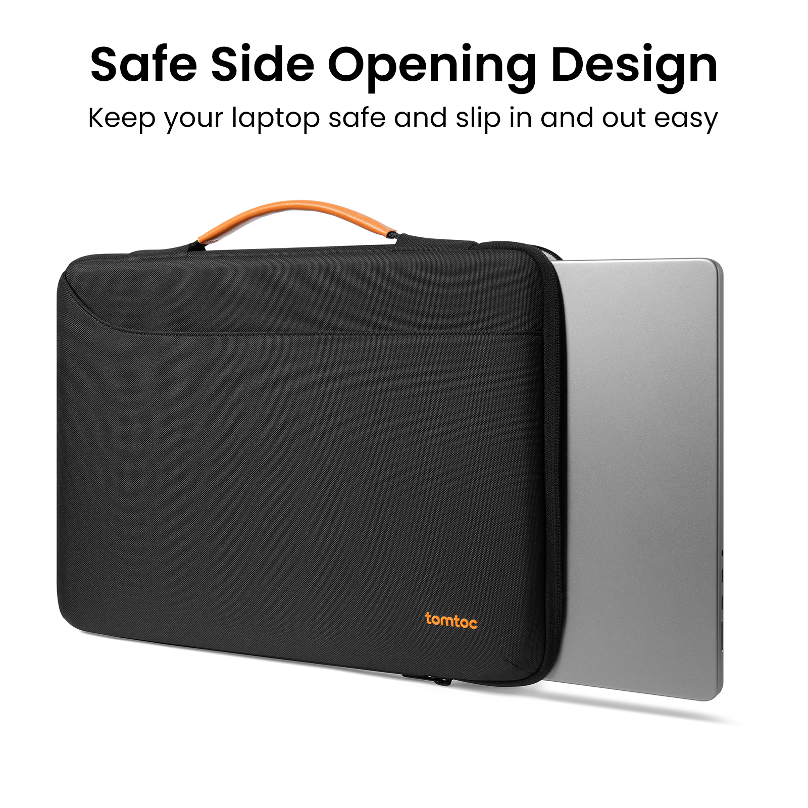 Defender-A22 Laptop Briefcase 16 Inch MacBook-Black - Image 5