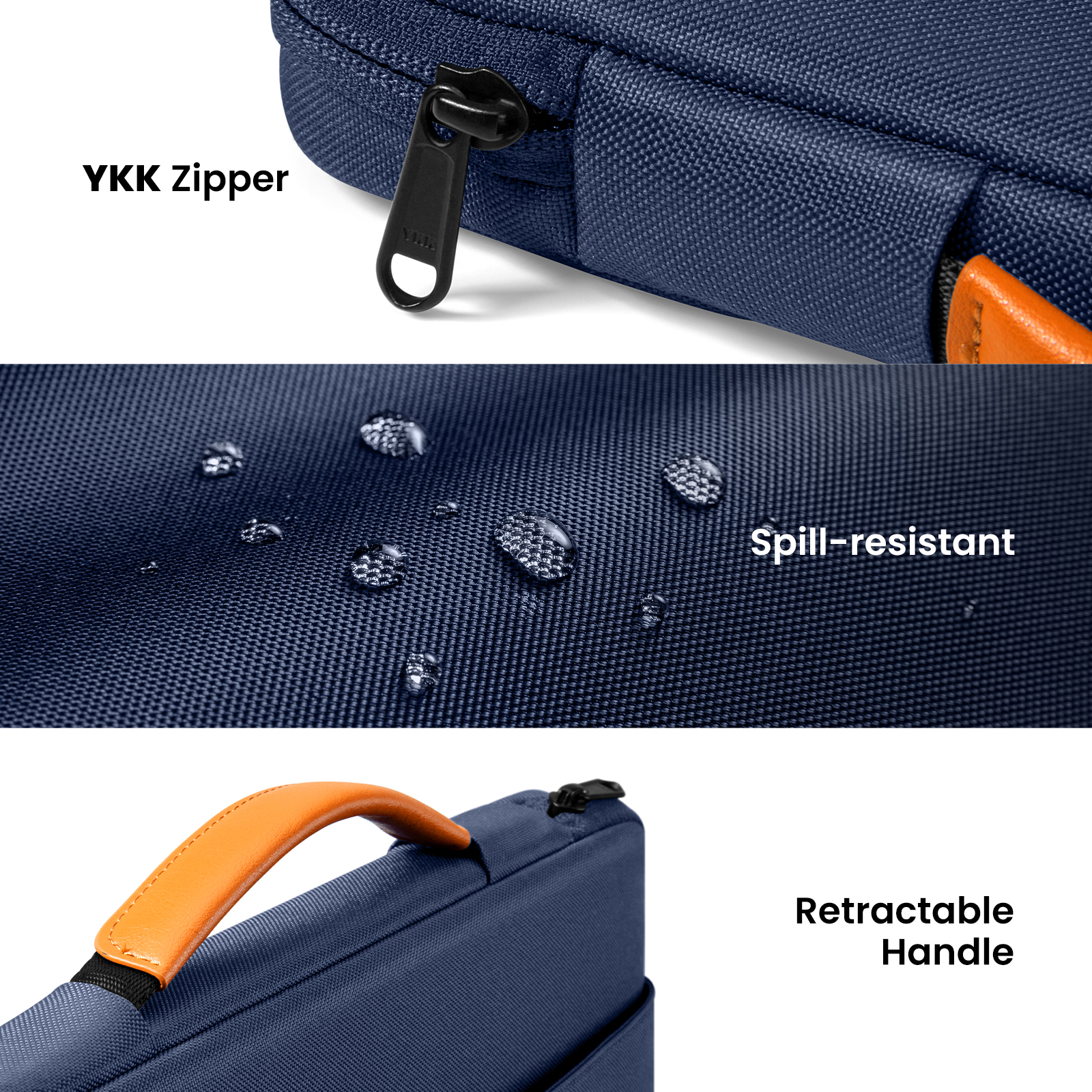 Defender-A22 Laptop Briefcase-33.02 cm(13 Inch) MacBook-Navy Blue Defender-A22 Laptop Briefcase-33.02 cm(13 Inch) MacBook-Navy Blue - Image 7