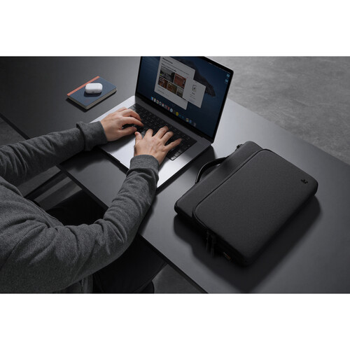 Defender-A14 Premium Laptop Briefcase 40.64 cm(16 Inch) MacBook-Black - Image 15