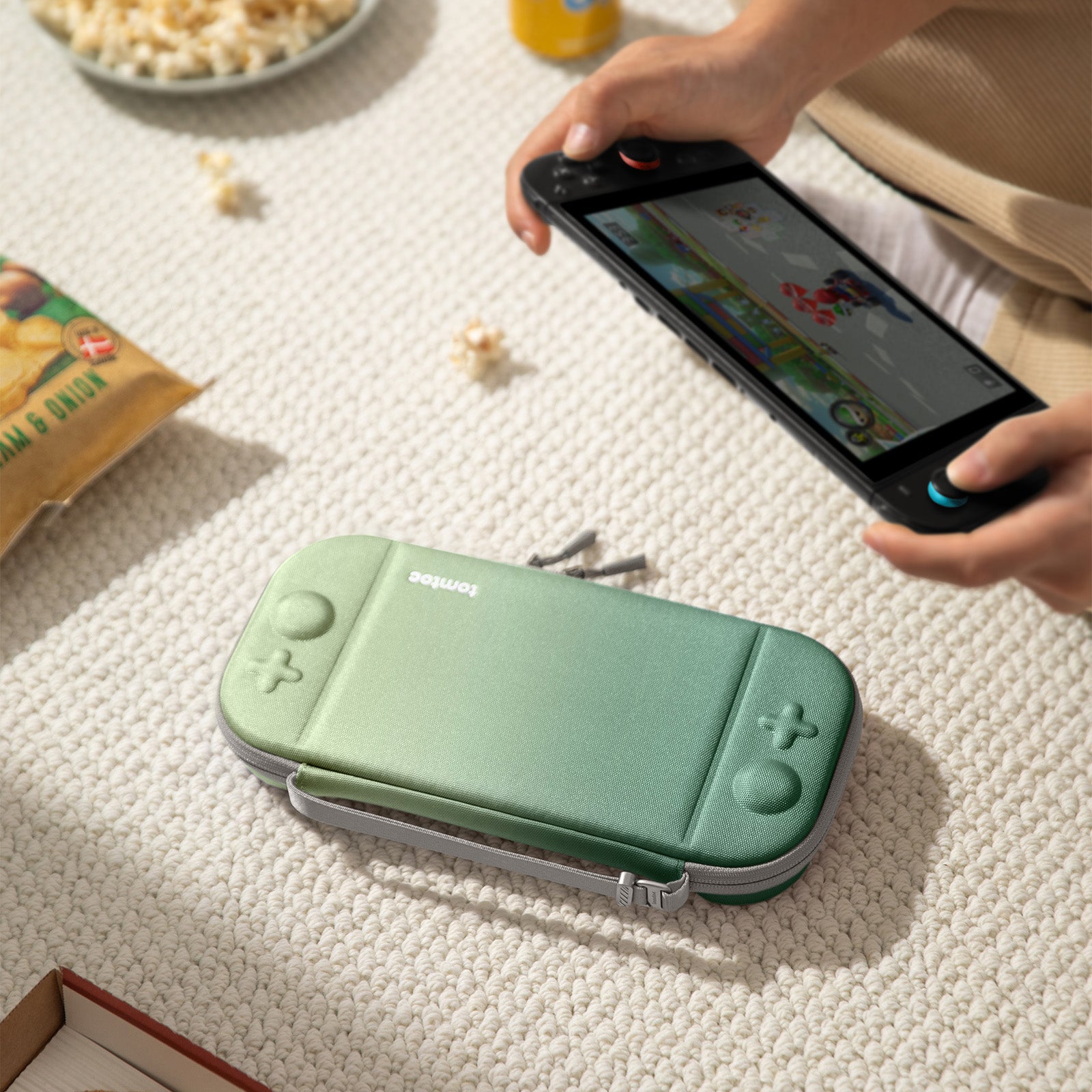 FancyCase-G05 Nintendo Switch 2 Slim Case, Matcha Green - Image 13