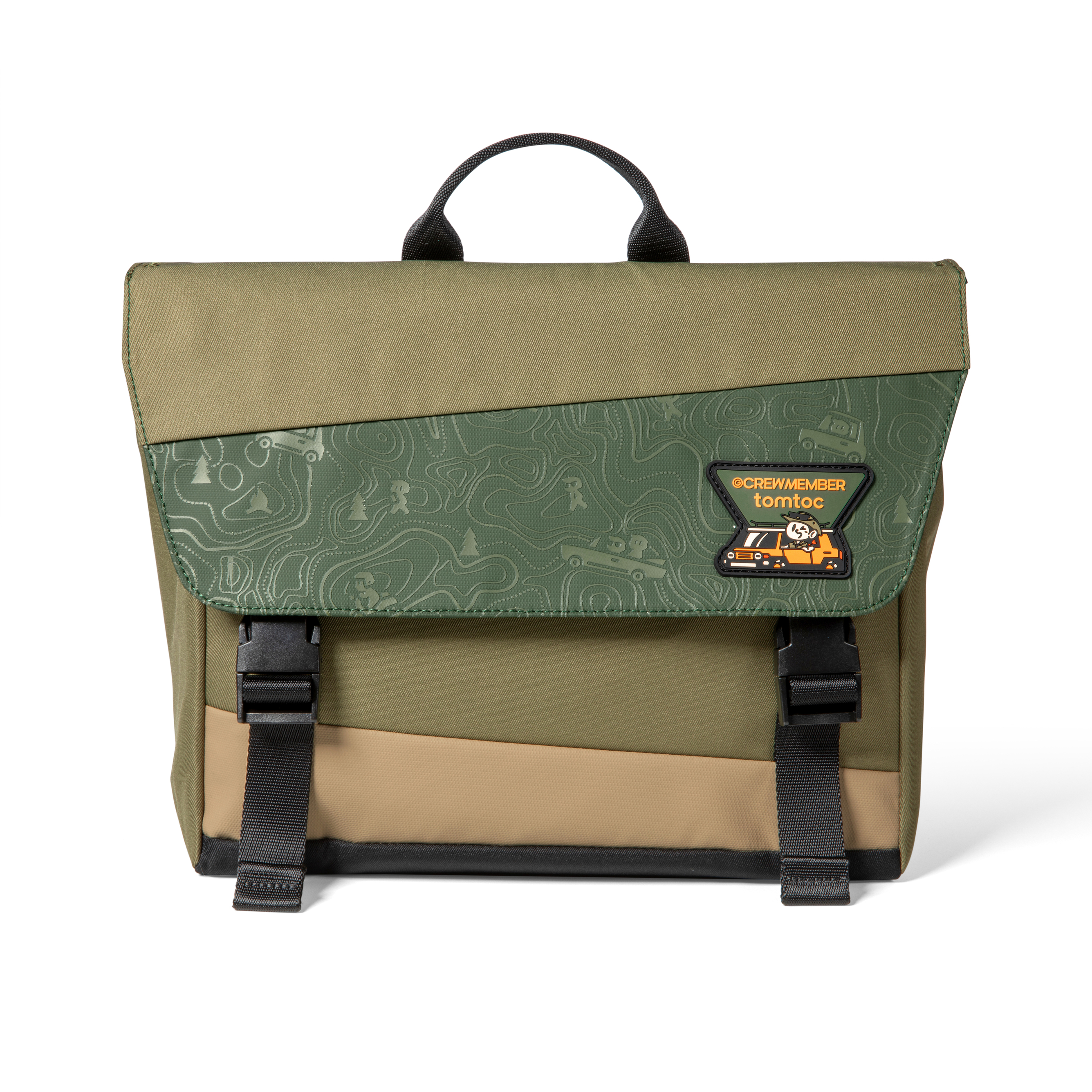 Slash-T27 Shoulder Bag Green - Image 2
