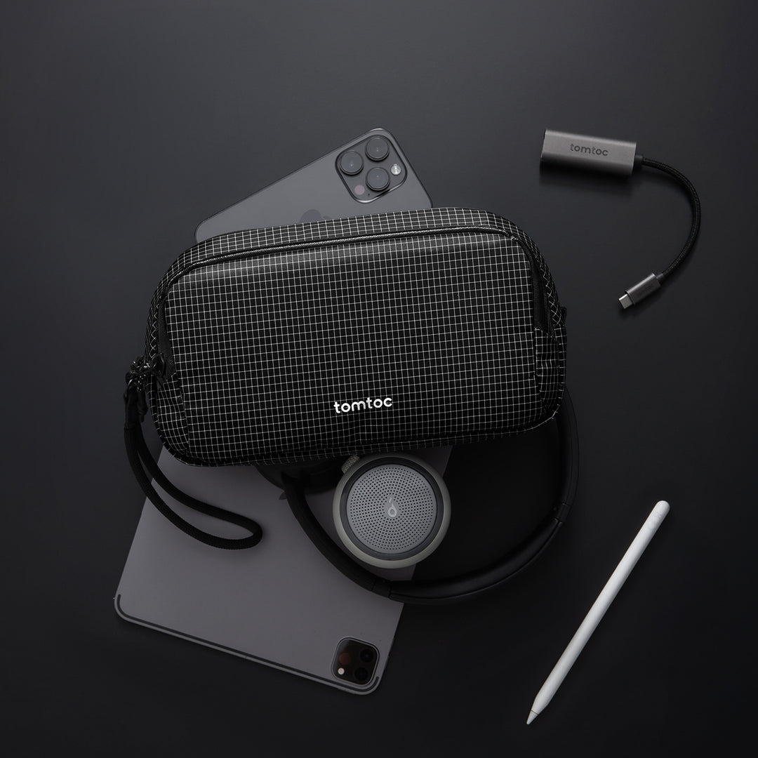 Light-T12 Electronic Accessory Pouch Pro 1.8L-Black - Image 9