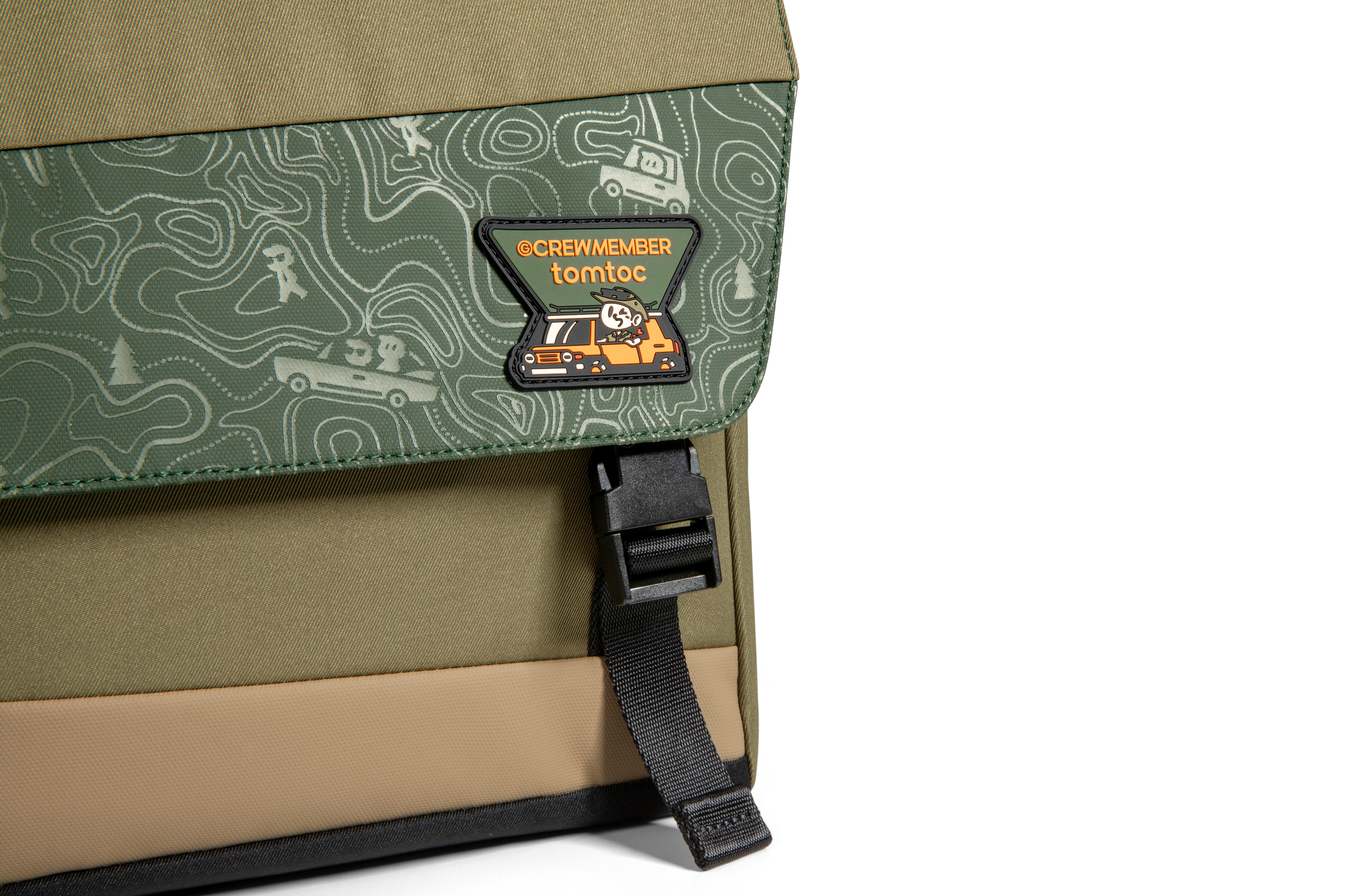 Slash-T27 Shoulder Bag Green - Image 5