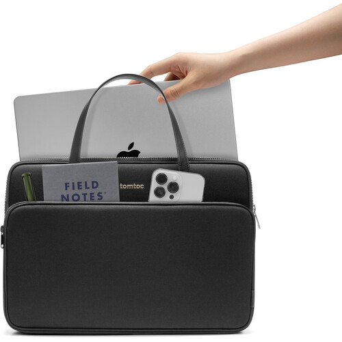 Versatile-A12 Laptop Shoulder Bag-35.56 cm(14 Inch) Universal-Black - Image 8