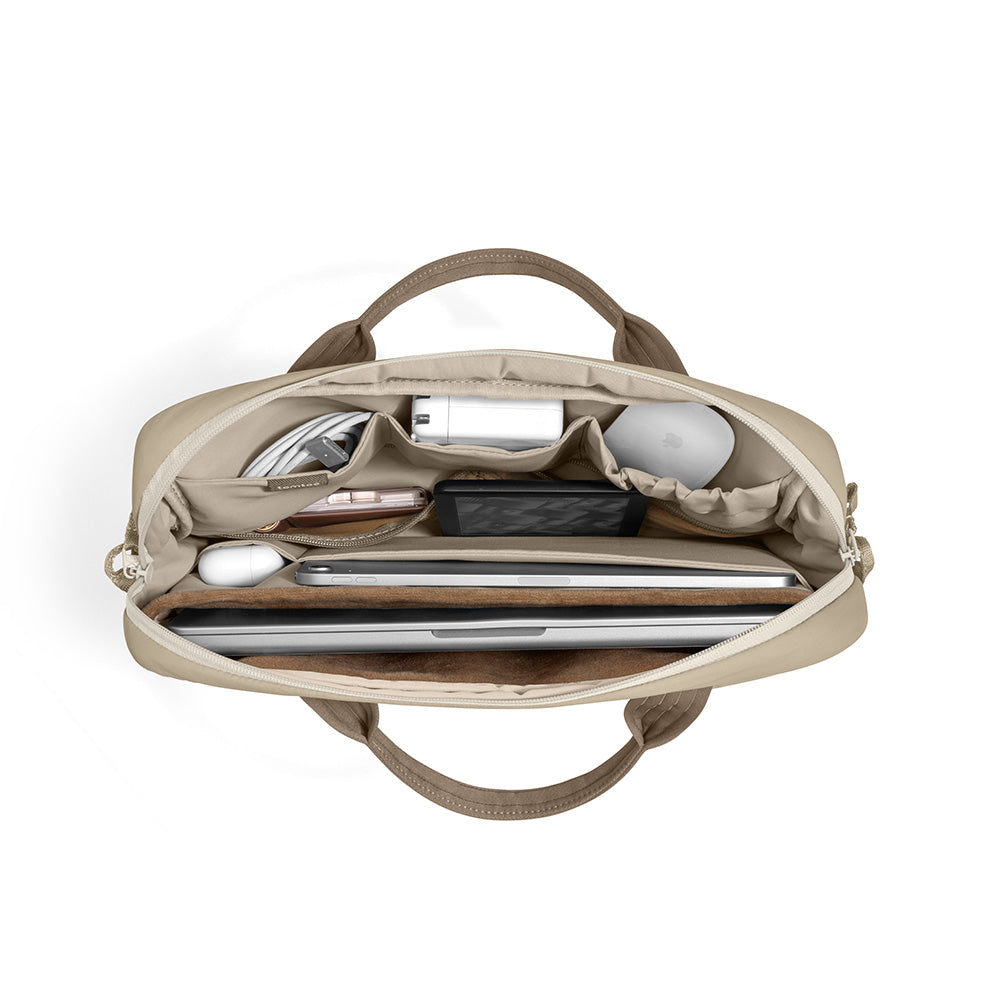 Terra-A28 Puffy Laptop Handbag 35.56 cm(14 Inch) Universal-Natural Sand - Image 2