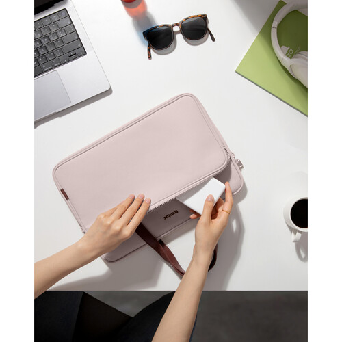 Versatile-A12 Laptop Shoulder Bag- 35.56 cm(14 Inch)-Blush Pink - Image 20