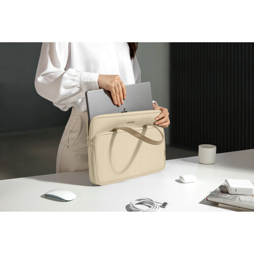 Versatile-A11 Laptop Handbag- 34.29-35.56 cm(13.5-14 Inch)-Khaki Versatile-A11 Laptop Handbag- 34.29-35.56 cm(13.5-14 Inch)-Khaki - Image 12