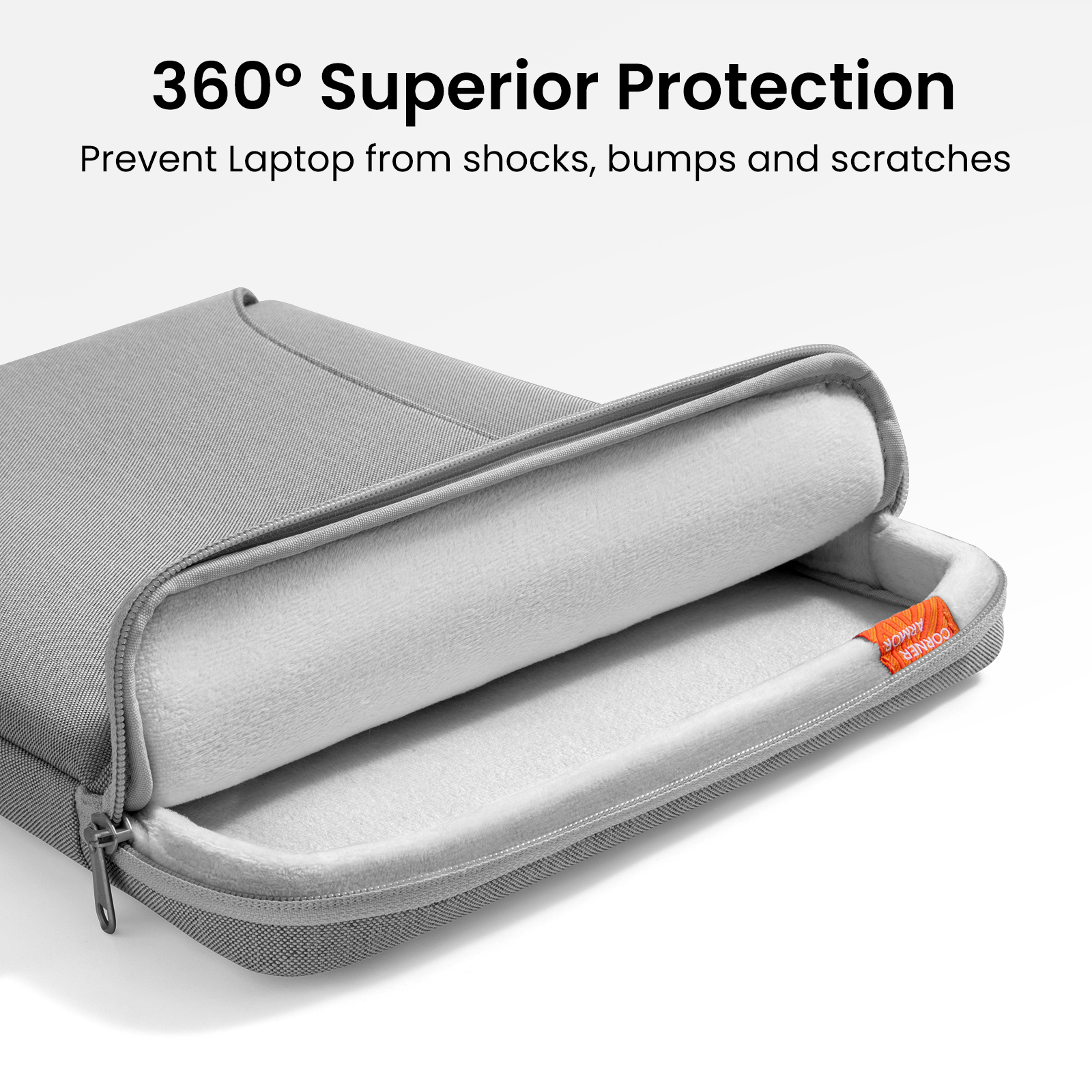 Defender-A22 Laptop Briefcase-35.56 cm(14 Inch) Universal-Gray - Image 3