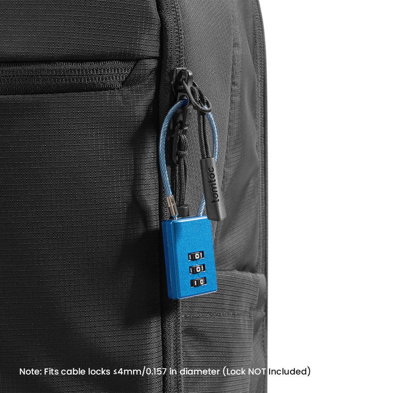 UrbanEX-T77 Laptop Backpack 40.64 cm(16 Inch) Universal/22L-Black - Image 9