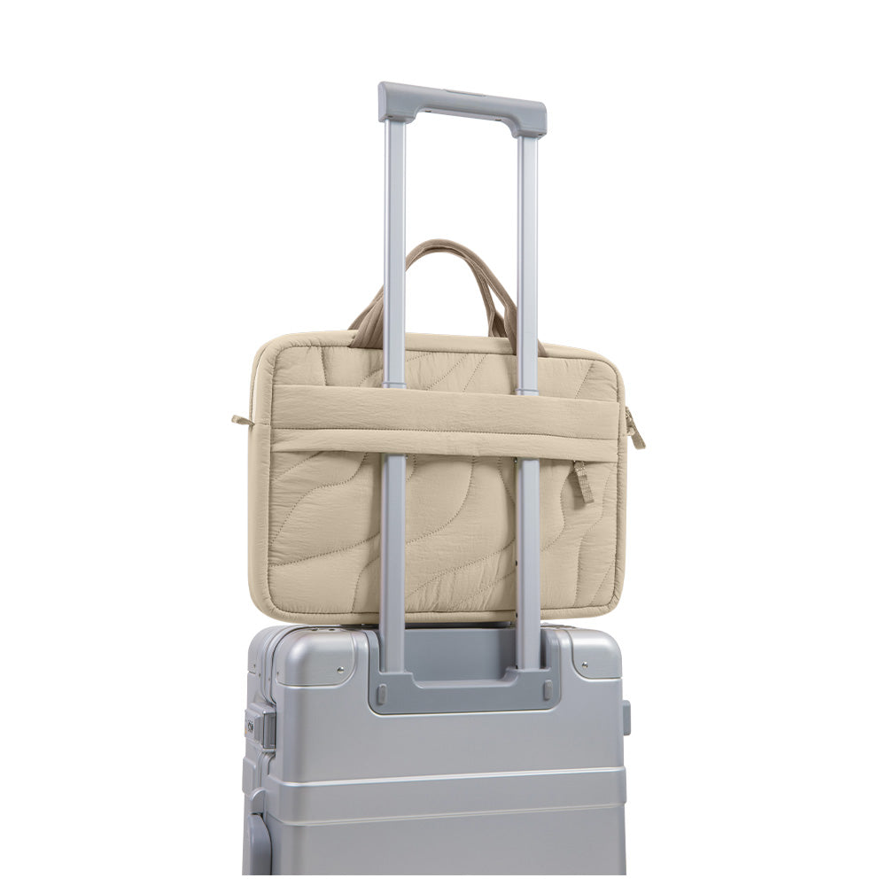 Terra-A28 Puffy Laptop Handbag 35.56 cm(14 Inch) Universal-Natural Sand - Image 8