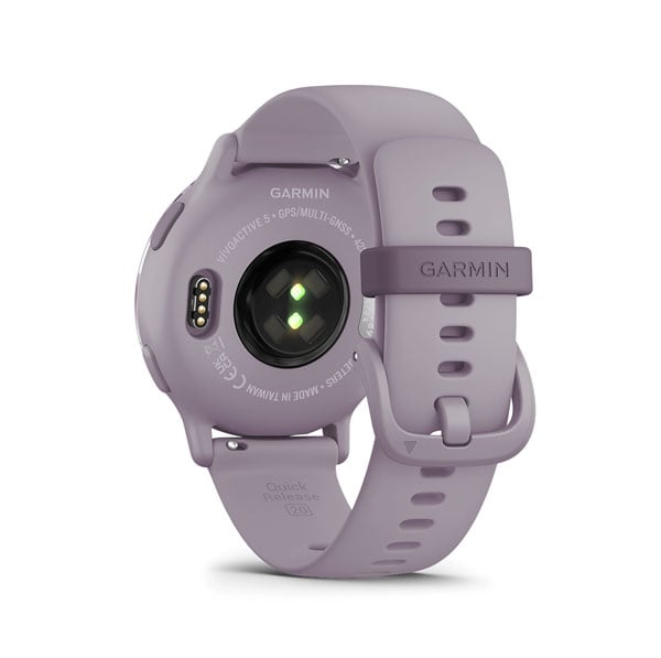 Vivoactive 5 Metallic Orchid Aluminum Bezel With Orchid Case And Silicone Band - Image 5