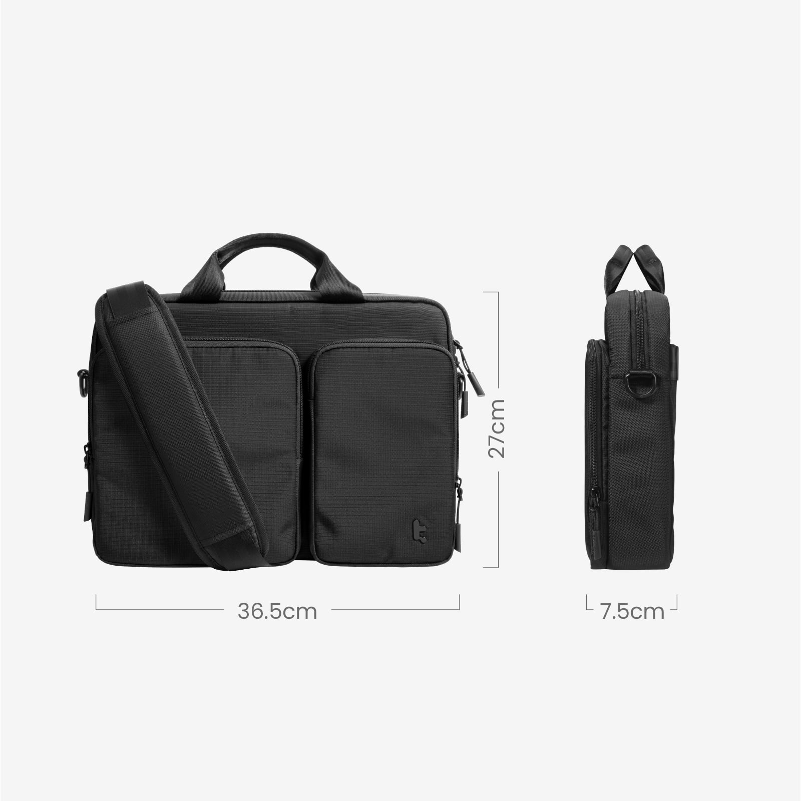 Navigator-A33 Laptop Shoulder Bag-35.56 cm(14 Inch) Universal-Black Navigator-A33 Laptop Shoulder Bag-35.56 cm(14 Inch) Universal-Black - Image 13