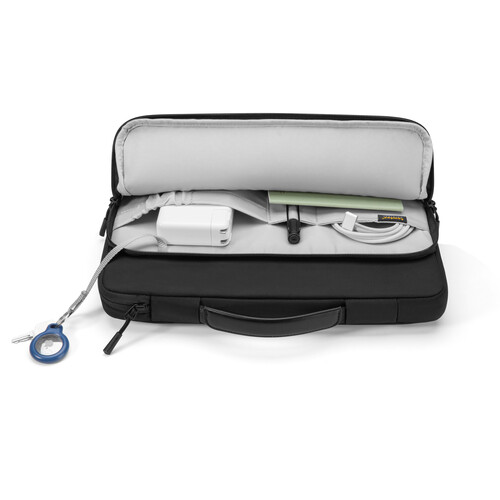 Defender-A14 Premium Laptop Briefcase 33.02 cm(13 Inch) MacBook-Black - Image 4