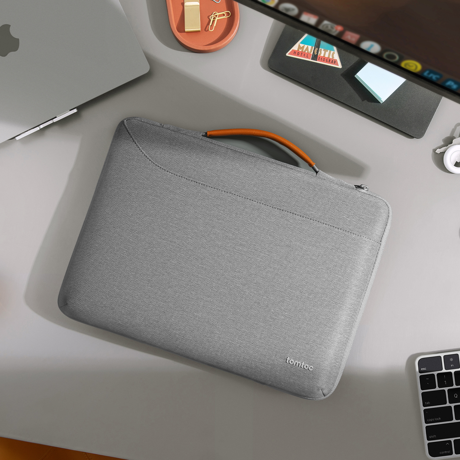 Defender-A22 Laptop Briefcase-33.02 cm(13 Inch) MacBook-Gray Defender-A22 Laptop Briefcase-33.02 cm(13 Inch) MacBook-Gray - Image 8