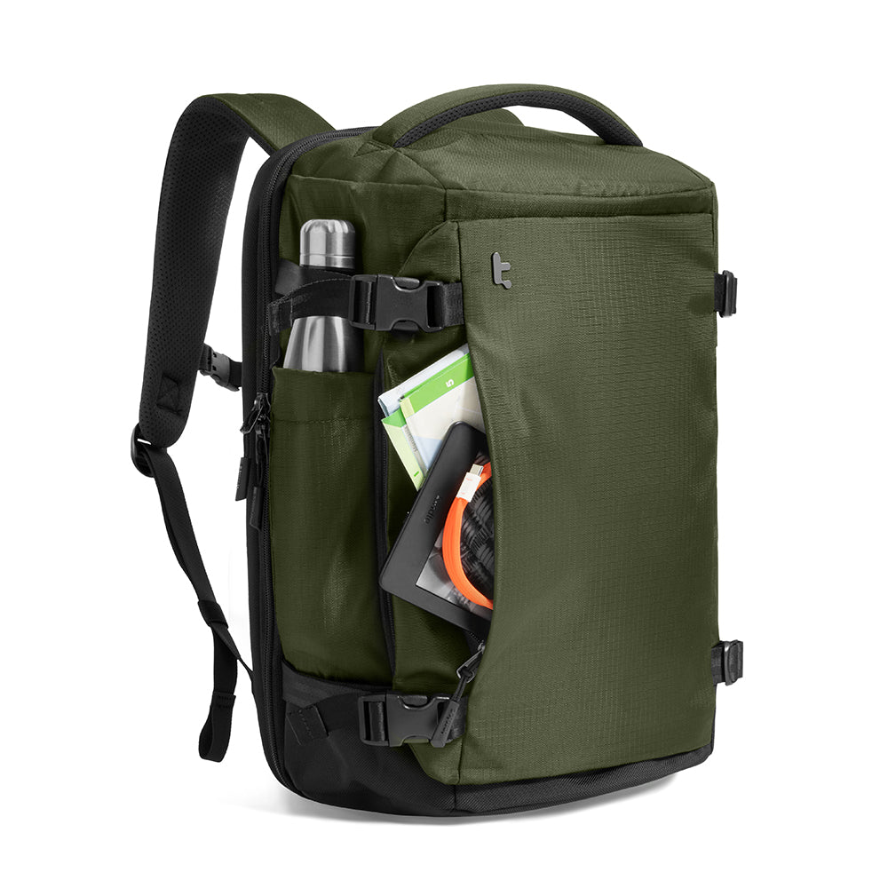 Navigator-T66 Lite Travel Laptop Backpack 16inch/28L-Green - Image 3