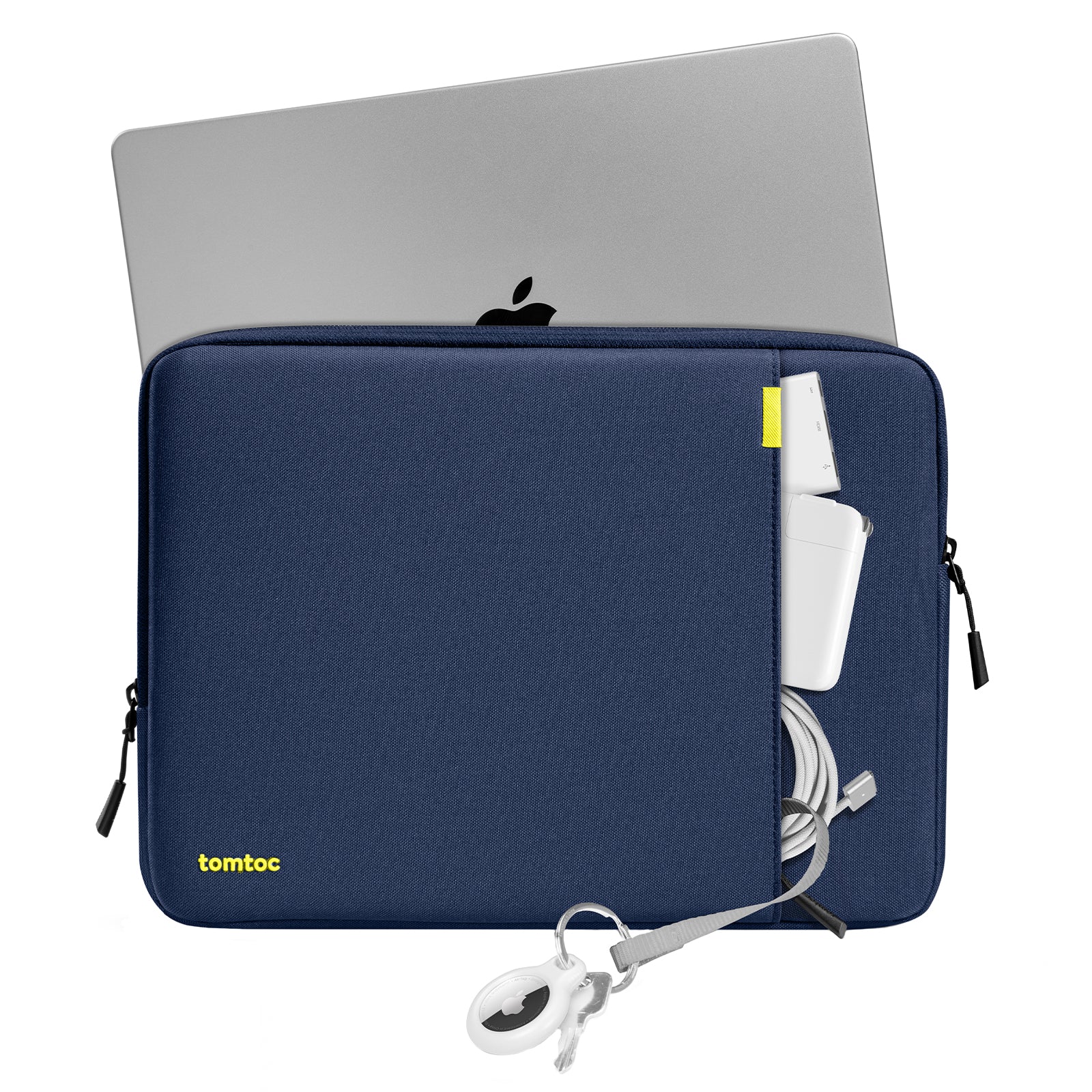 Defender-A13 Laptop Sleeve 38.1 cm(15 Inch) MacBook-Navy Blue - Image 2