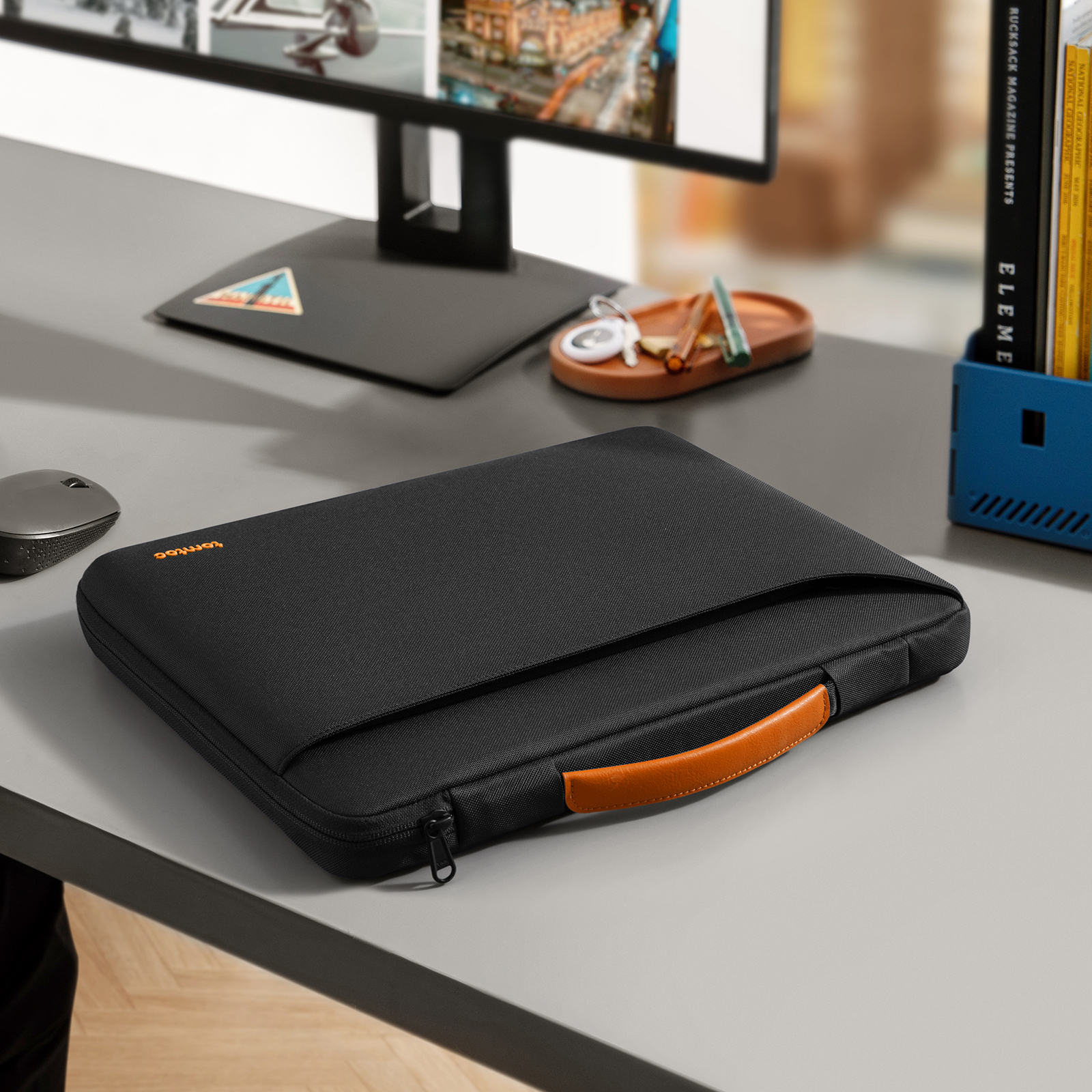 Defender-A22 Laptop Briefcase-33.02 cm(13 Inch) MacBook-Black - Image 10