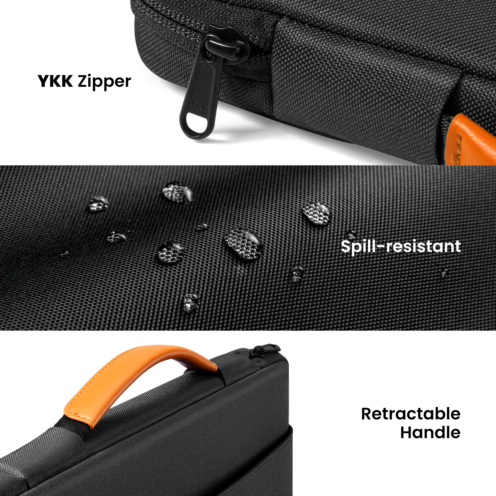 Defender-A22 Laptop Briefcase-33.02 cm(13 Inch) MacBook-Black - Image 7