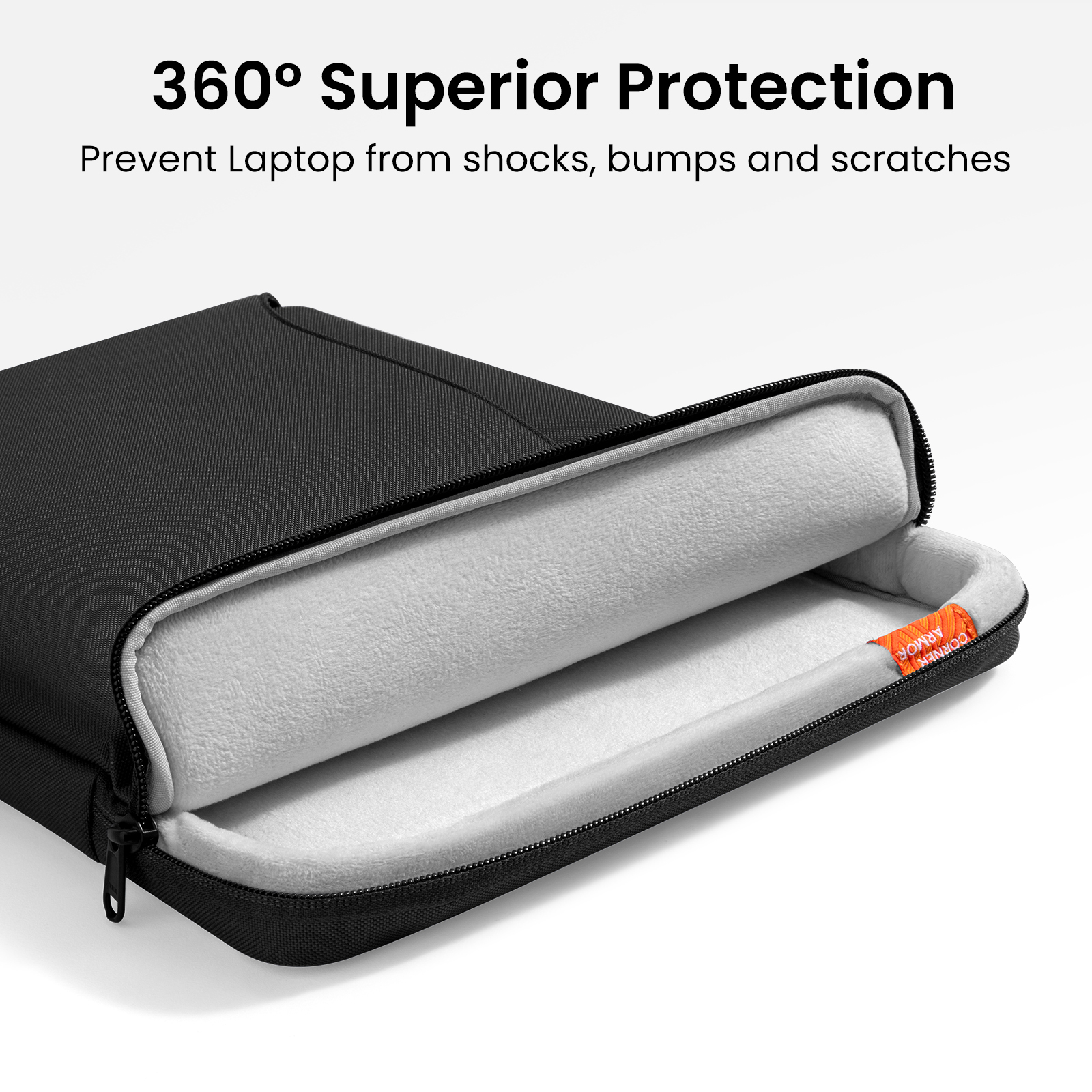 Defender-A22 Laptop Briefcase-33.02 cm(13 Inch) MacBook-Black - Image 3