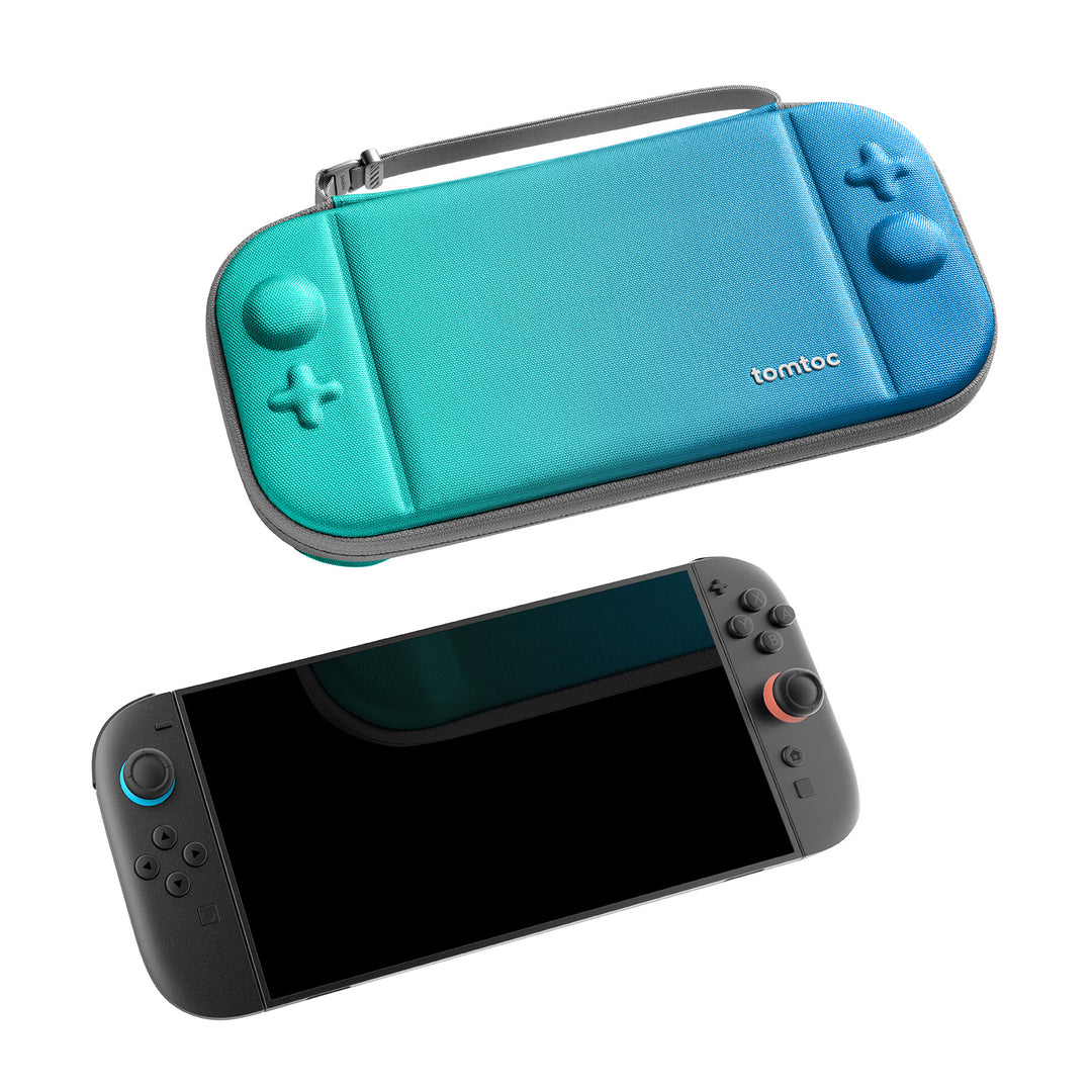 FancyCase-G05 Nintendo Switch 2 Slim Case, Ocen Blue FancyCase-G05 Nintendo Switch 2 Slim Case, Ocen Blue - Image 8
