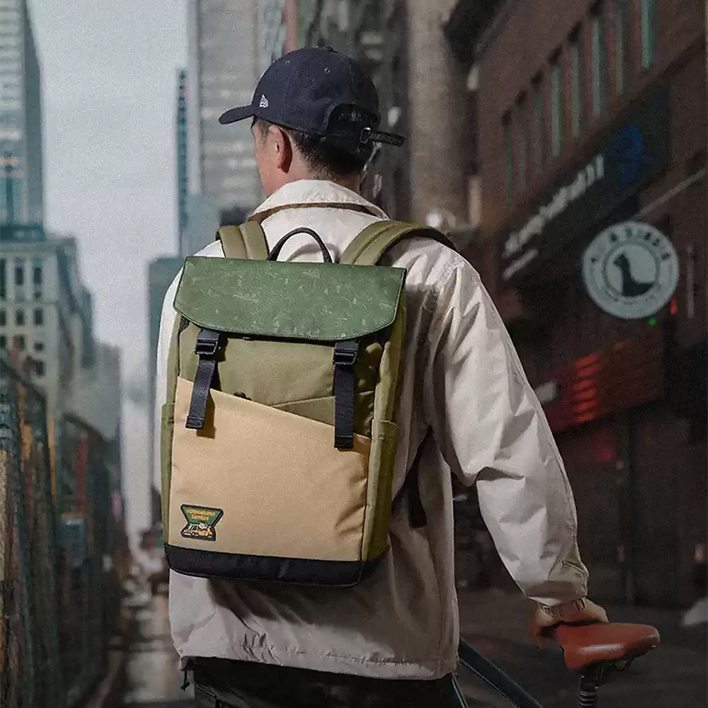 Slash-T64 Flip Laptop Backpack 15.6 Inch/18L-Green - Image 5