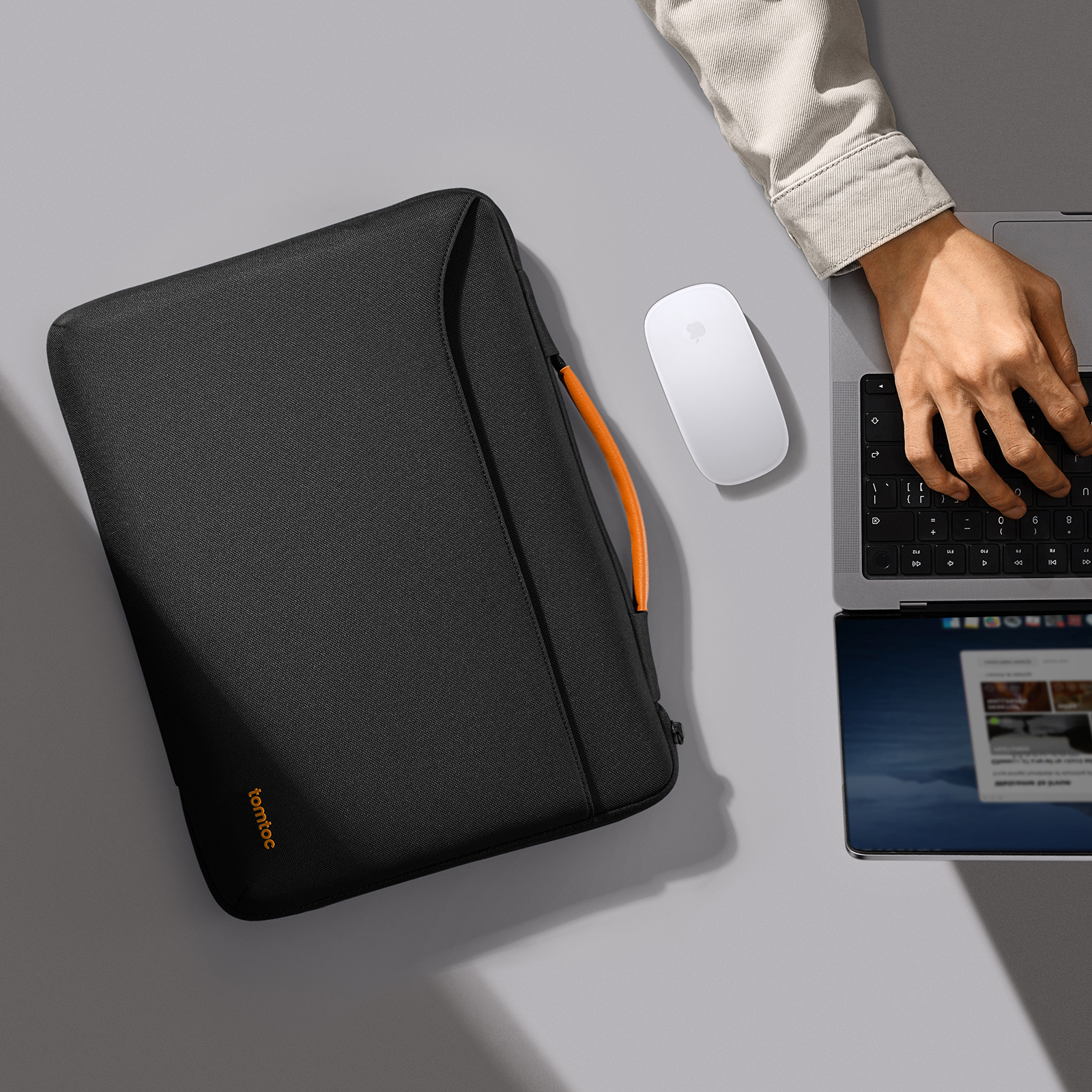 Defender-A22 Laptop Briefcase-33.02 cm(13 Inch) MacBook-Black - Image 11