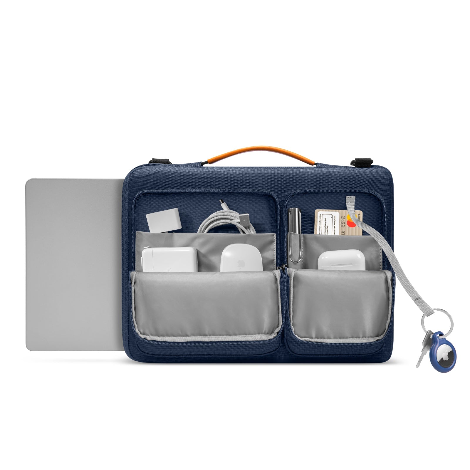 Defender-A42 Laptop Briefcase 40.64 cm(16 Inch) MacBook-Navy Blue - Image 2