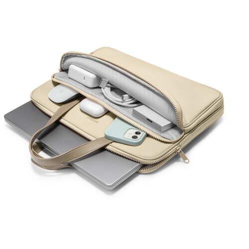 Versatile-A11 Laptop Handbag- 34.29-35.56 cm(13.5-14 Inch)-Khaki Versatile-A11 Laptop Handbag- 34.29-35.56 cm(13.5-14 Inch)-Khaki - Image 4
