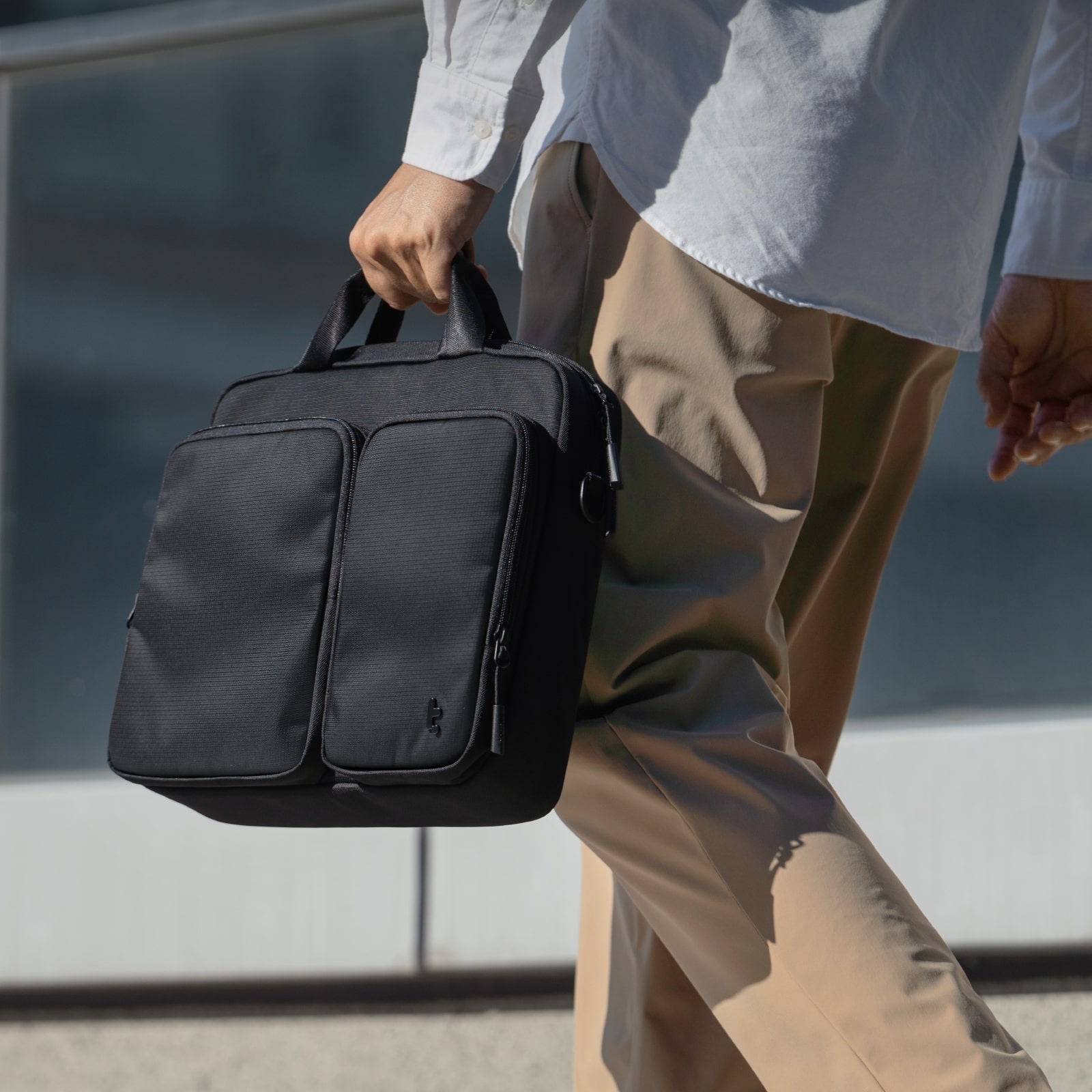 Navigator-A33 Laptop Shoulder Bag-40.64 cm(16 Inch) Universal-Black - Image 15
