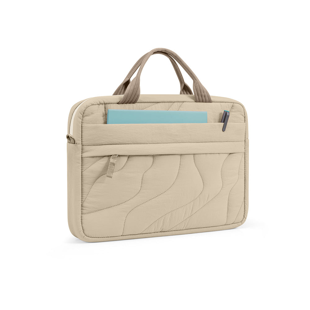 Terra-A28 Puffy Laptop Handbag 35.56 cm(14 Inch) Universal-Natural Sand - Image 7