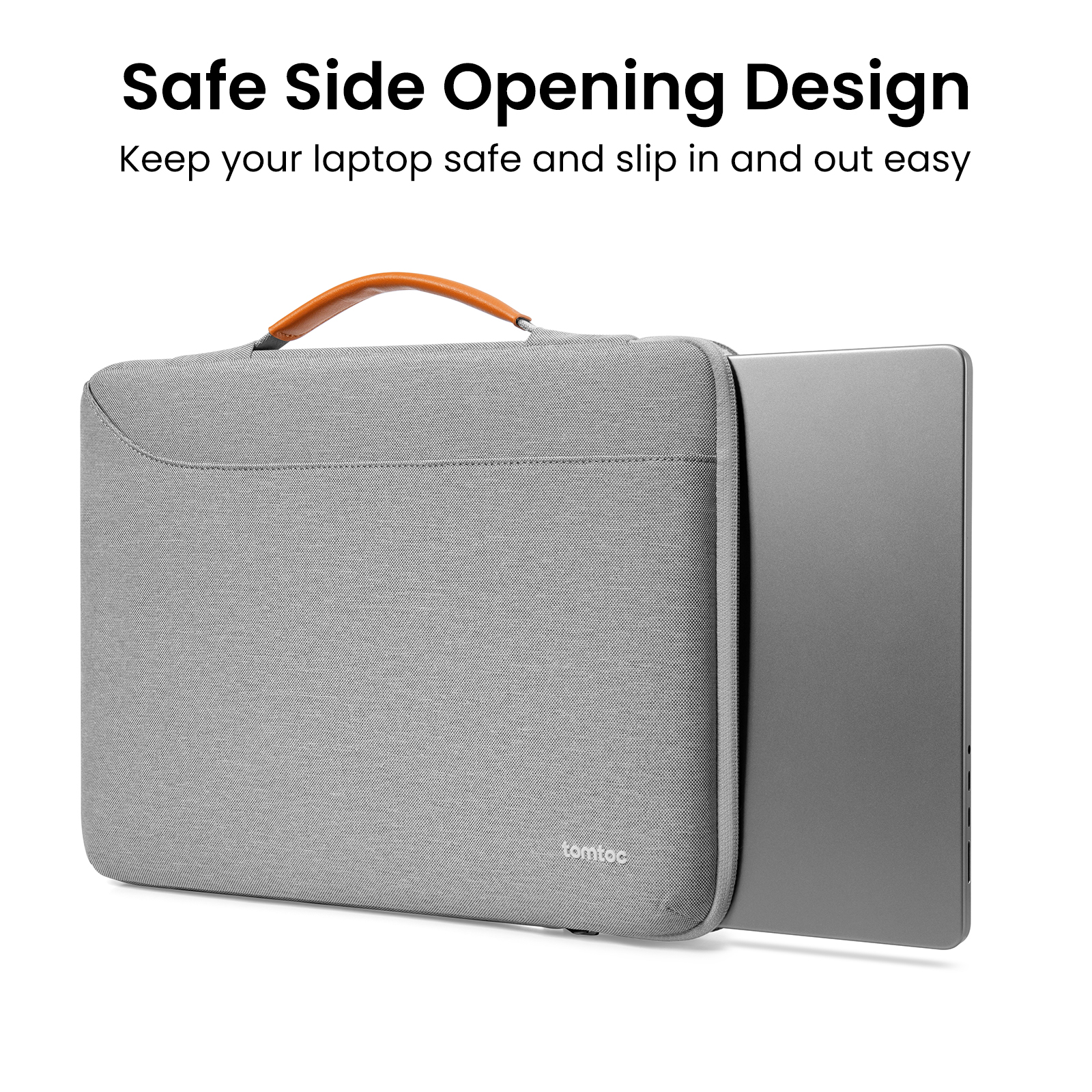 Defender-A22 Laptop Briefcase-33.02 cm(13 Inch) MacBook-Gray Defender-A22 Laptop Briefcase-33.02 cm(13 Inch) MacBook-Gray - Image 5