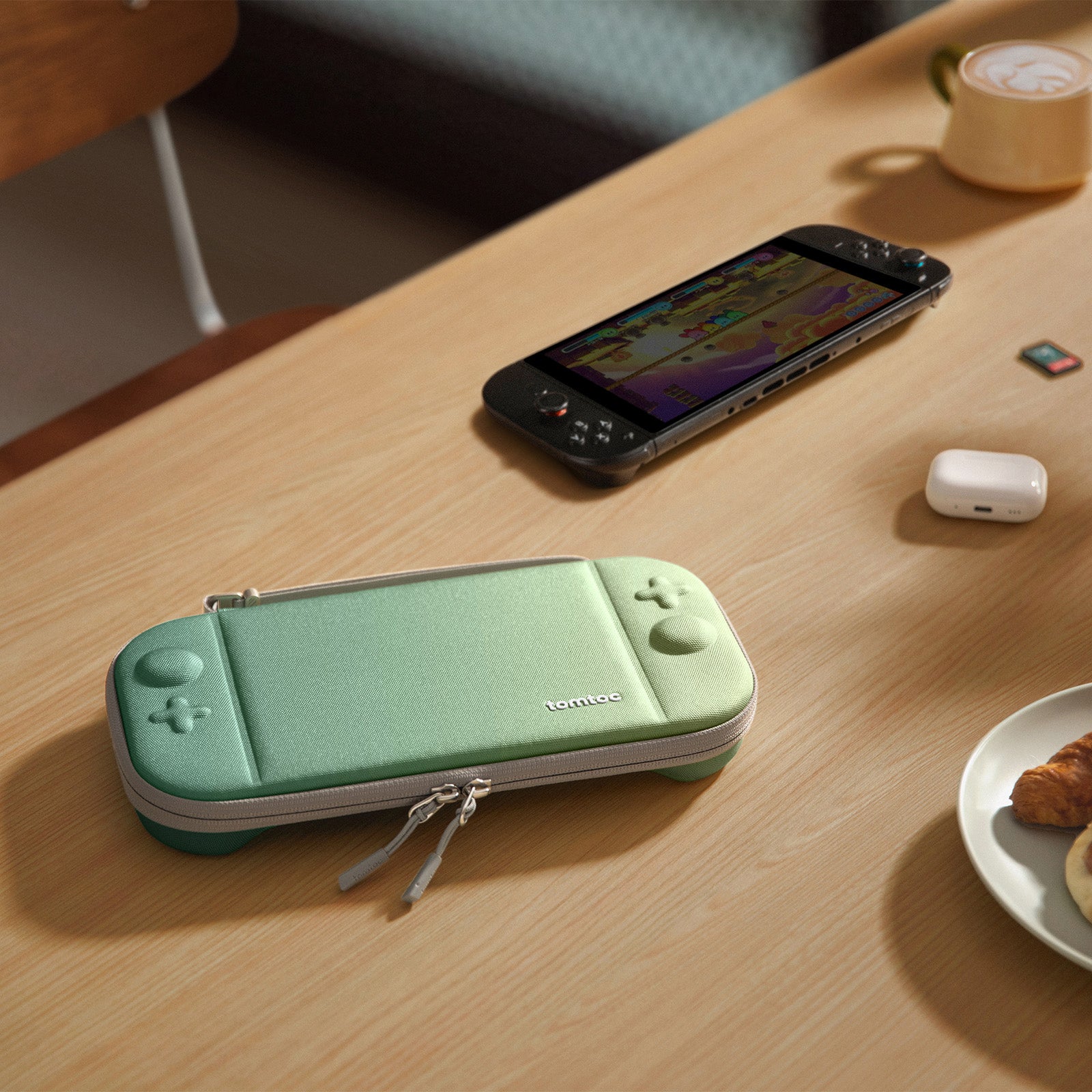 FancyCase-G05 Nintendo Switch 2 Slim Case, Matcha Green - Image 15