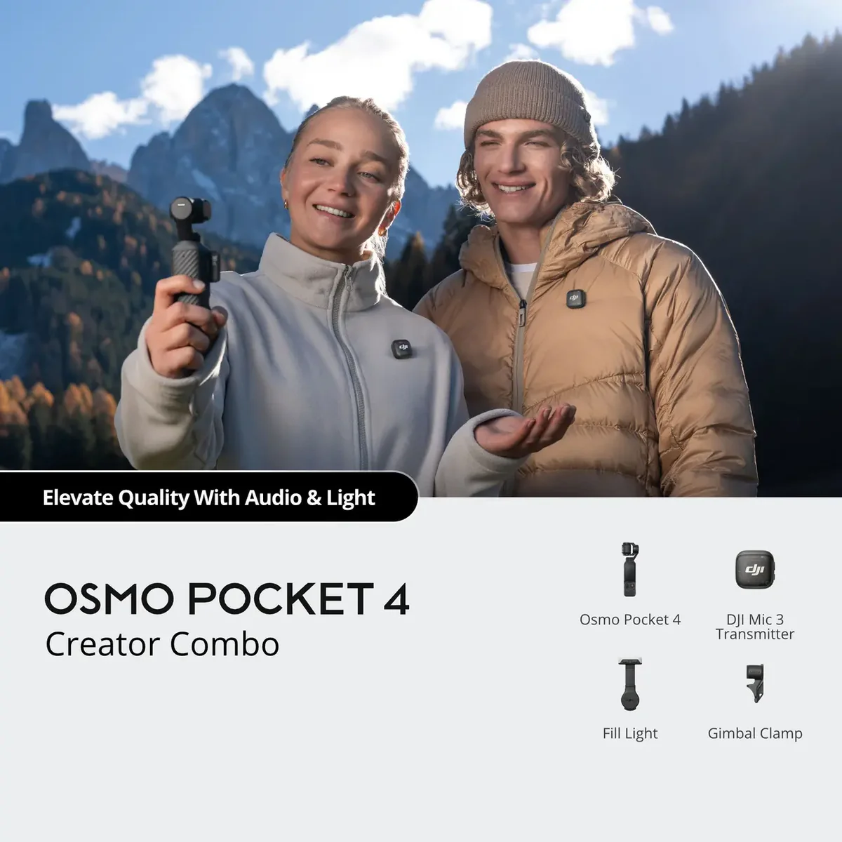 DJI Osmo Pocket 4 Creator Combo - Image 1