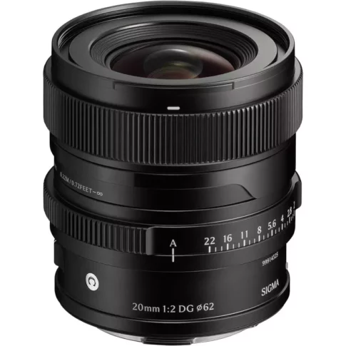 Sigma 20mm f/2 DG Contemporary Lens (L-Mount, Black) - Image 2