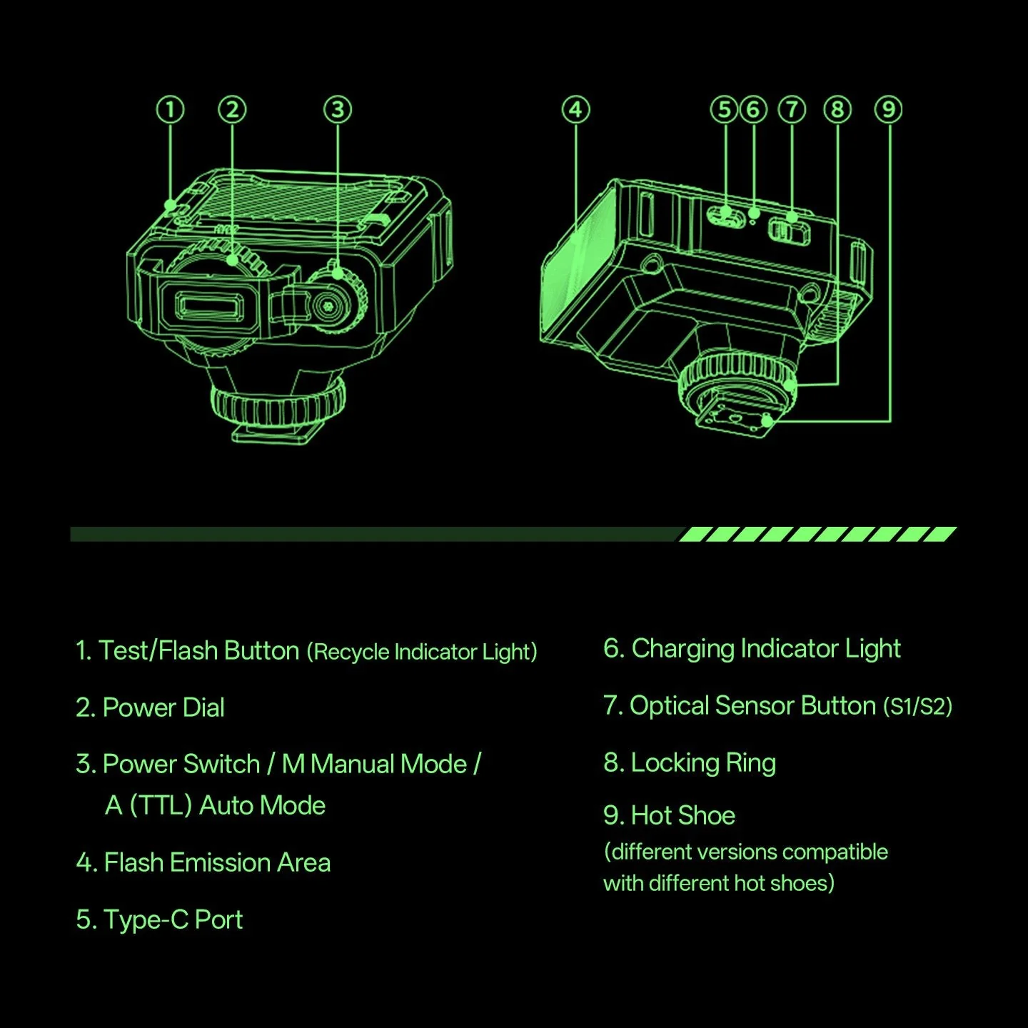 VIltrox Camera Flash Spark Z3 (C) - Image 6