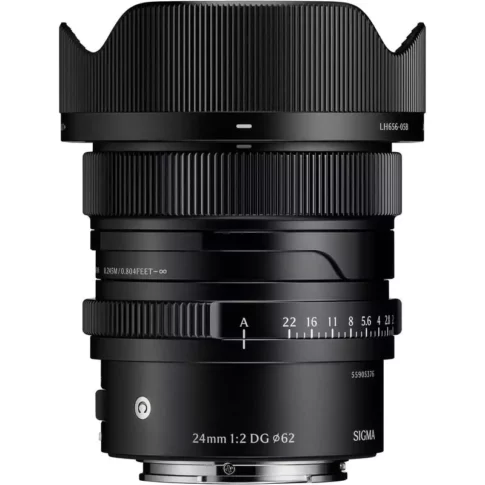 Sigma 24mm f/2 DG Contemporary Lens (Sony E, Black) - Image 1
