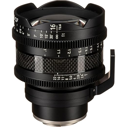 SAMYANG XEEN CF 16mm T2.6 Sony E Professional Cine Lens,Black - Image 2