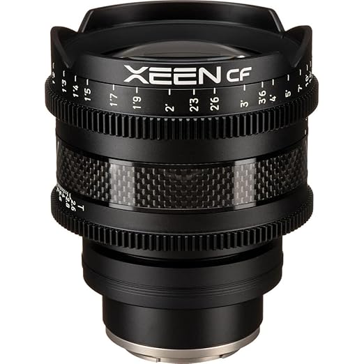SAMYANG XEEN CF 16mm T2.6 Sony E Professional Cine Lens,Black - Image 1
