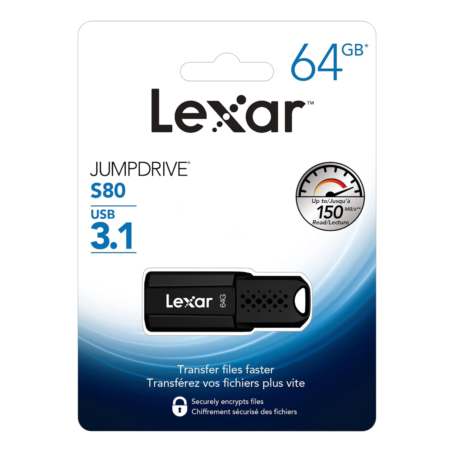 Lexar JumpDrive 64GB USB 3.0 Pen Drive - Image 1
