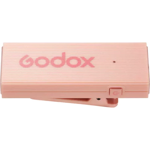 Godox MoveLink Mini UC 2-Person Wireless Microphone System for Cameras & Mobile Devices (2.4 GHz, Cherry Pink) - Image 3
