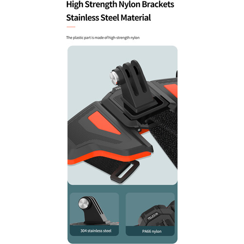 Telesin Motorcycle Helmet Chin Mount For GoPro, Insta360, DJI, SJ Cam Action Cameras - Image 16