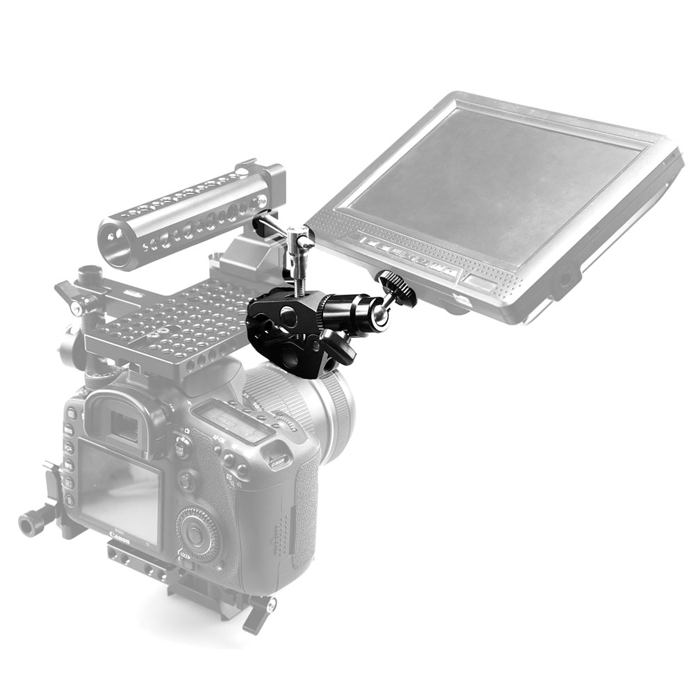 SmallRig Super Clamp Mount with 1/4" Screw Ball Head Mount 1124 - Image 5