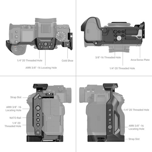 SmallRig Cage for FUJIFILM X-H2 / X-H2S 3934B - Image 5