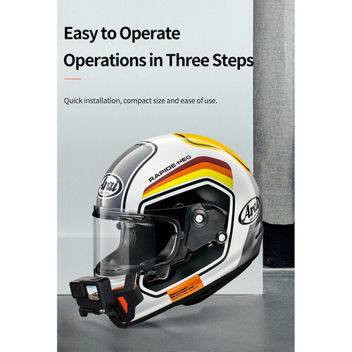 Telesin Motorcycle Helmet Chin Mount For GoPro, Insta360, DJI, SJ Cam Action Cameras - Image 17