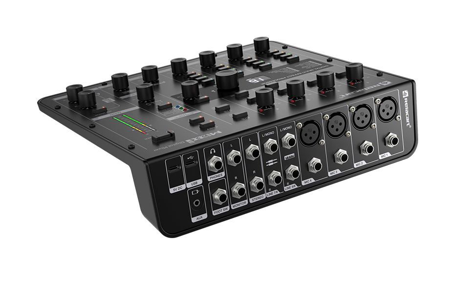 RELECART Live Streaming Loopback Audio usb Mixer - Image 2