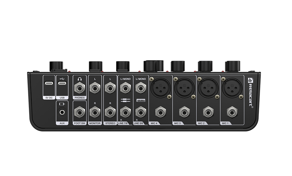 RELECART Live Streaming Loopback Audio usb Mixer - Image 4