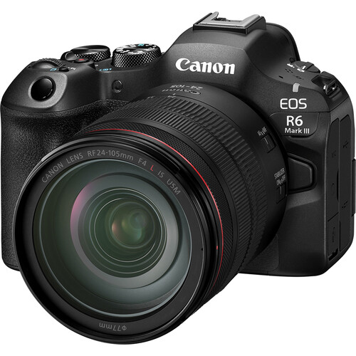Canon EOS R6 Mark III Mirrorless Camera with 24-105mm f/4 USM Lens - Image 3