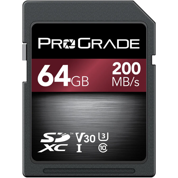 ProGrade Digital 64GB Strontium UHS-I SDXC Memory Card - Image 1