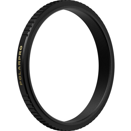 PolarPro Fuji X100VI Filter Adapter  49mm  Black - Image 1