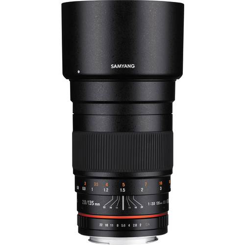 Samyang MF 135mm f2 ED UMC Lens for Nikon F Mount - Image 1